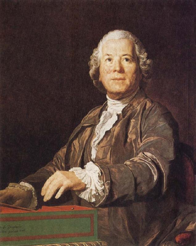 Joseph Siffred Duplessis Portrait of Christoph Willibald Gluck